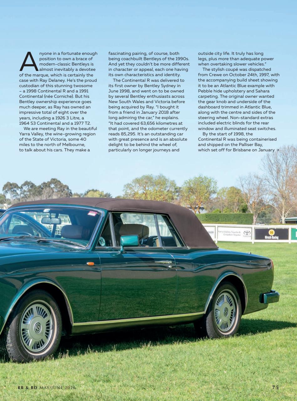 Rolls-Royce & Bentley Driver Preview Pages