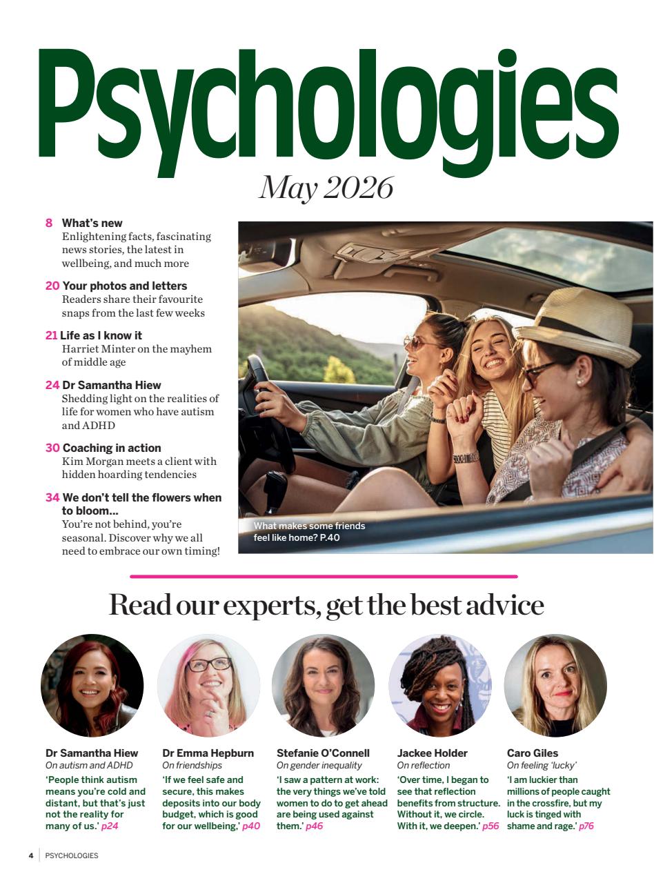 Psychologies Preview Pages