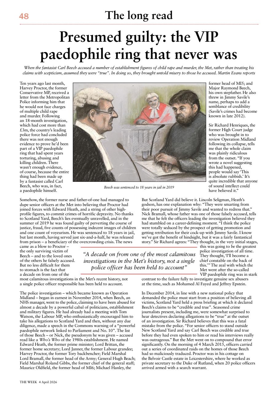 The Week Preview Pages