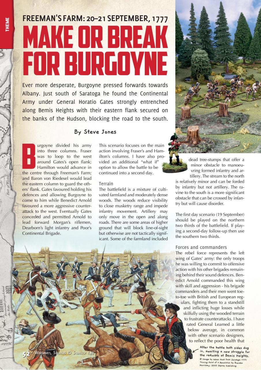 Wargames, Soldiers & Strategy Preview Pages