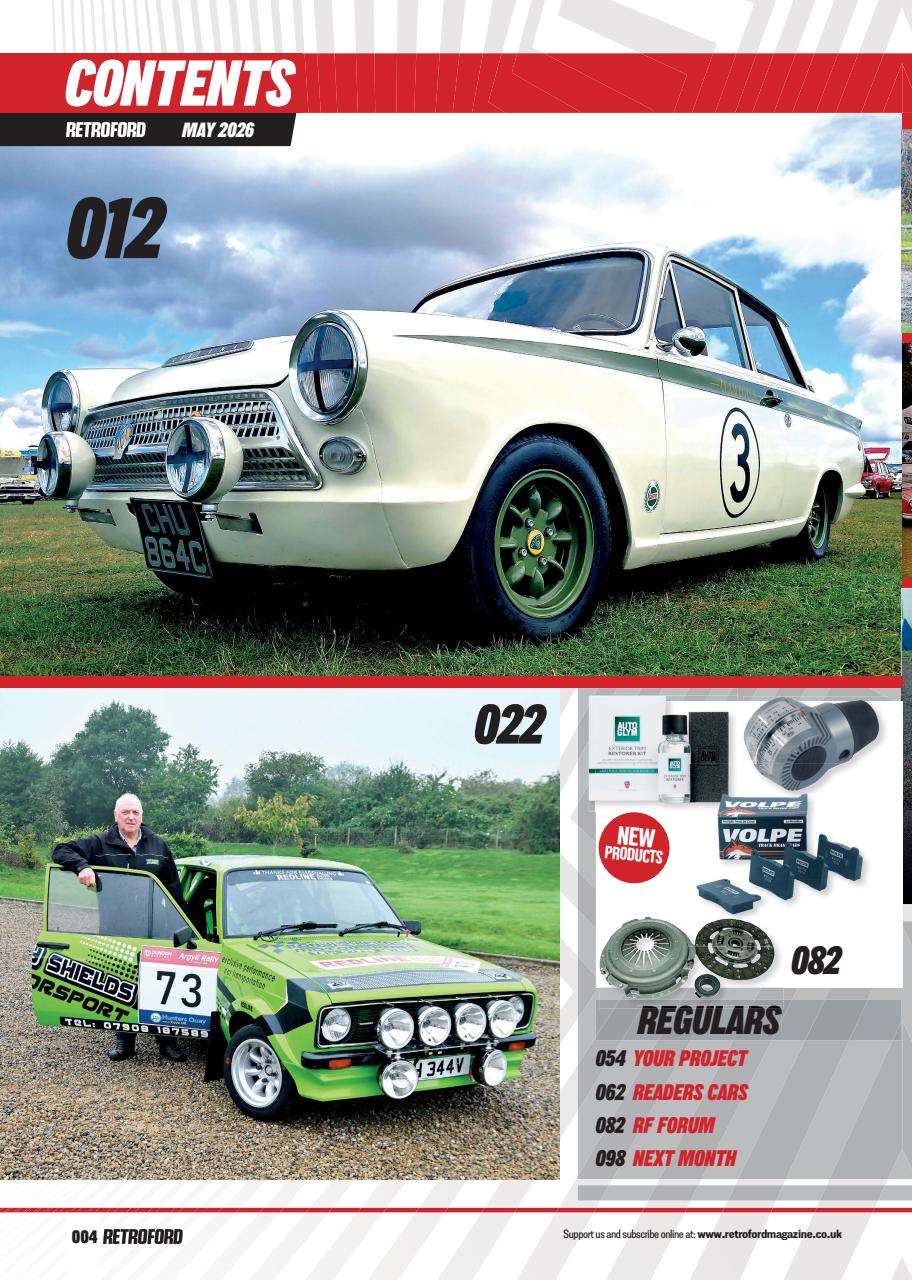 Retro Ford Preview Pages