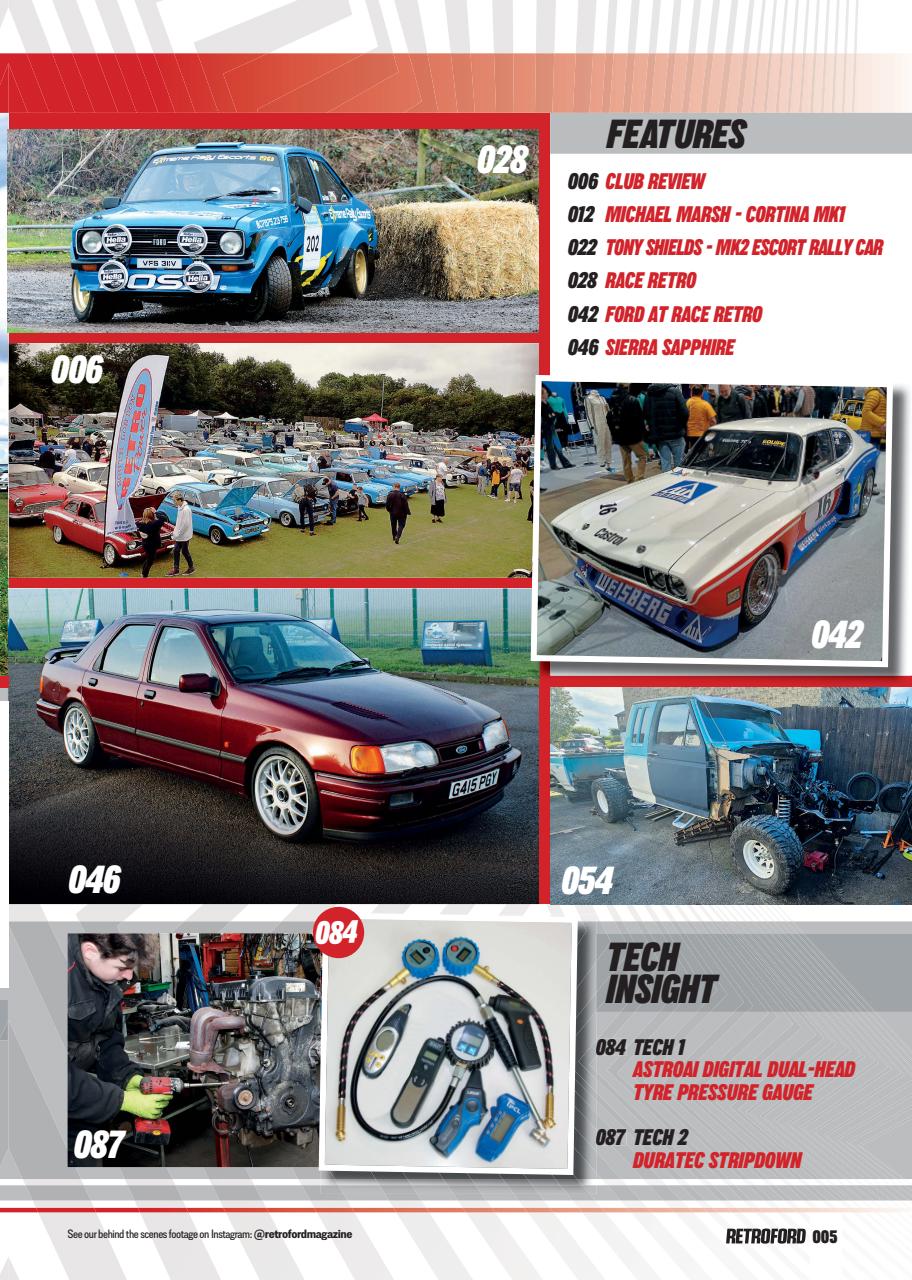Retro Ford Preview Pages