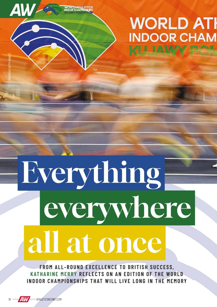 AW – Athletics Weekly Magazine Preview Pages