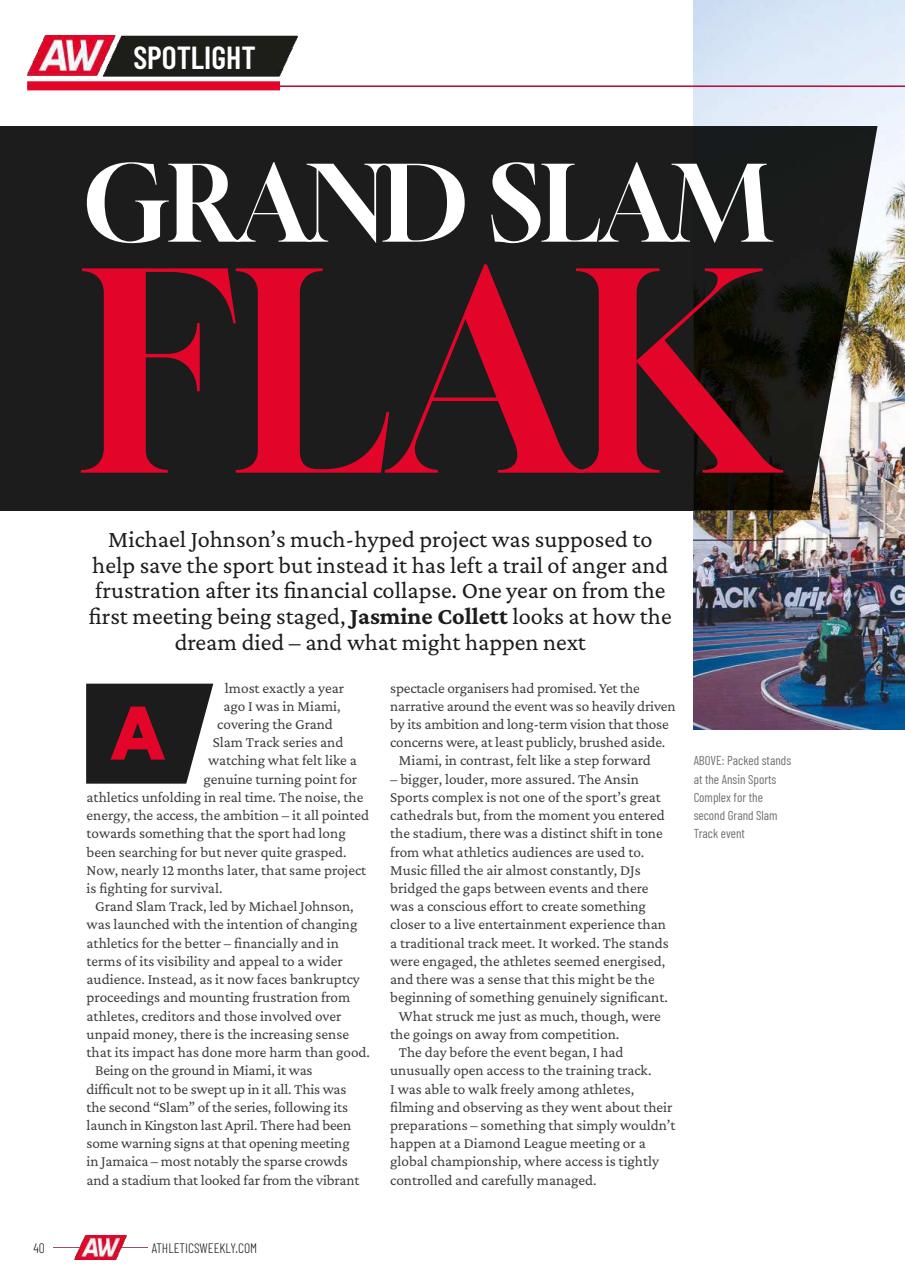 AW – Athletics Weekly Magazine Preview Pages
