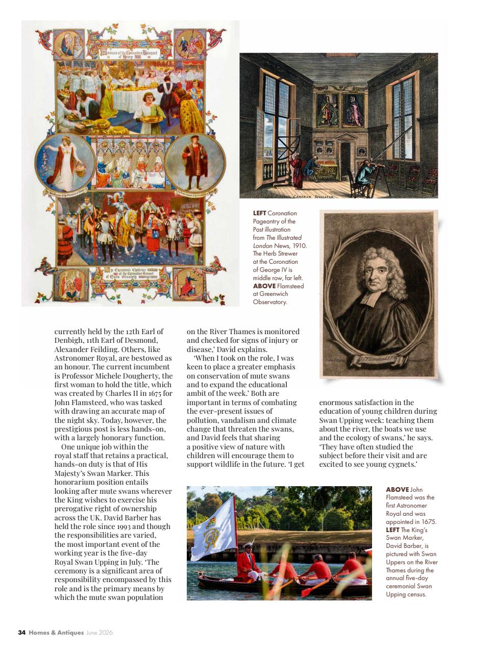 Homes & Antiques Magazine Preview Pages