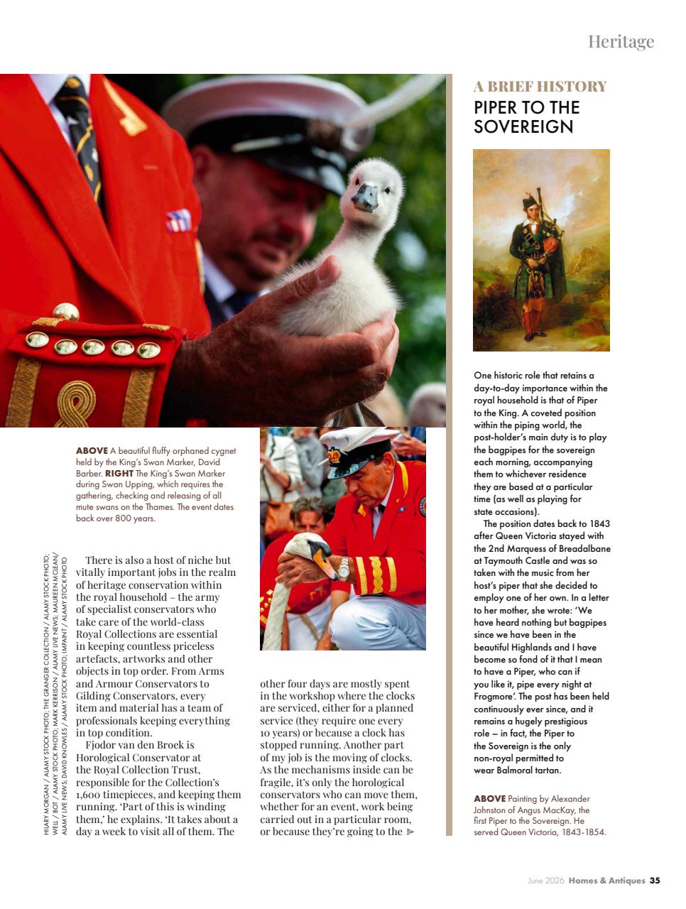 Homes & Antiques Magazine Preview Pages