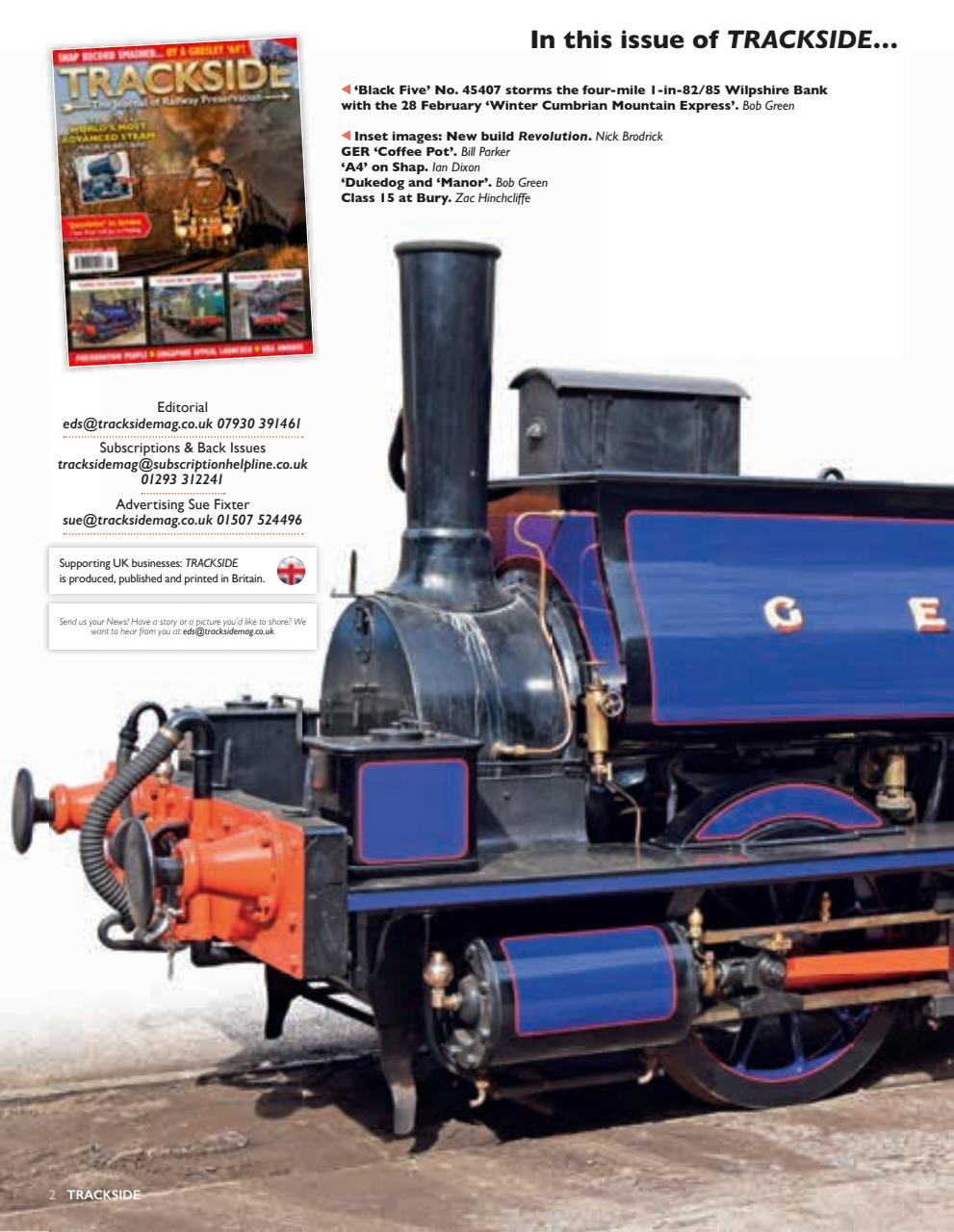 Trackside Preview Pages