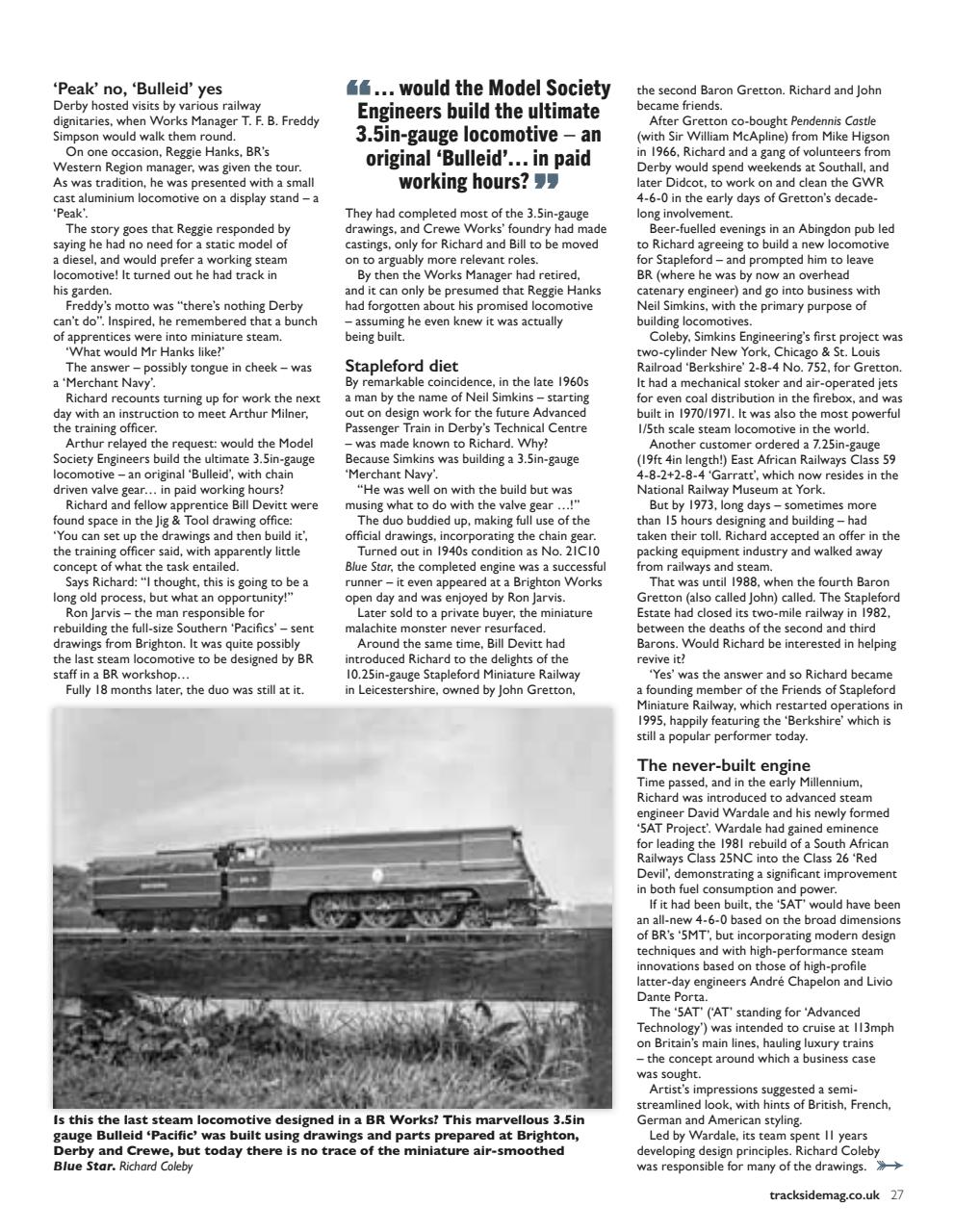 Trackside Preview Pages