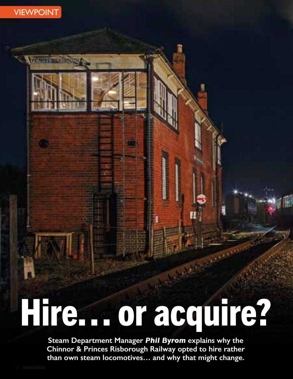 Trackside Preview Pages