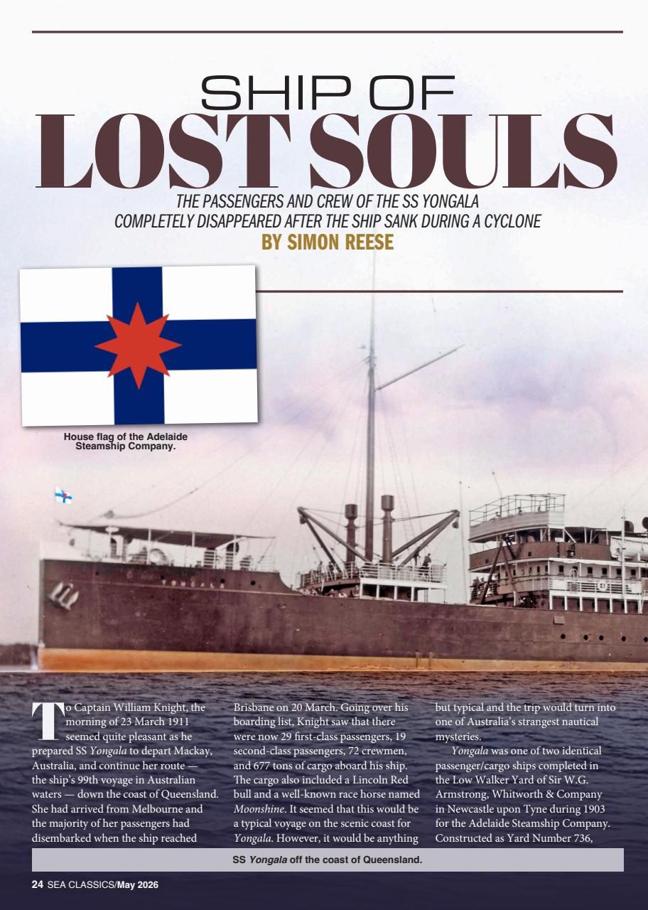 Sea Classics - Where History Sets Sail Preview Pages