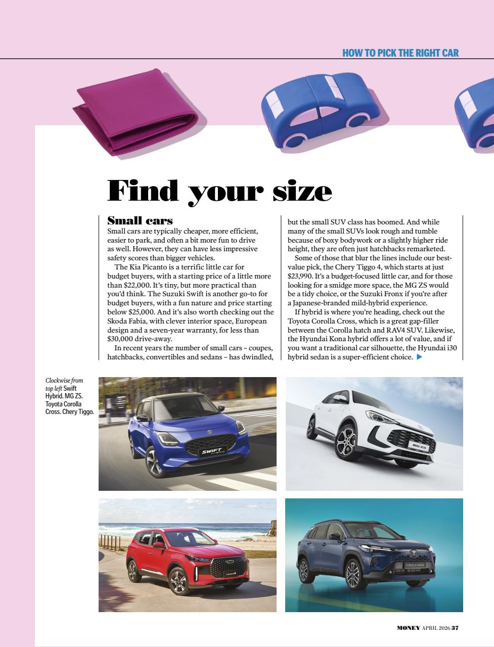 Money Magazine Preview Pages