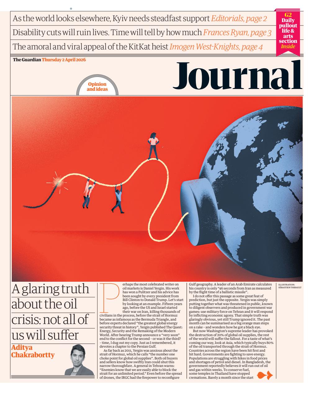 The Guardian Newspaper Preview Pages