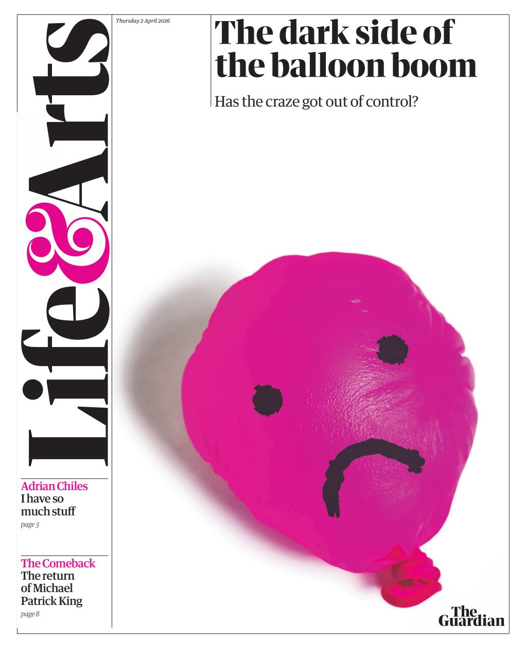 The Guardian Newspaper Preview Pages