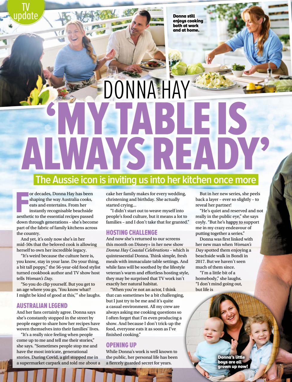 Woman's Day Australia Preview Pages