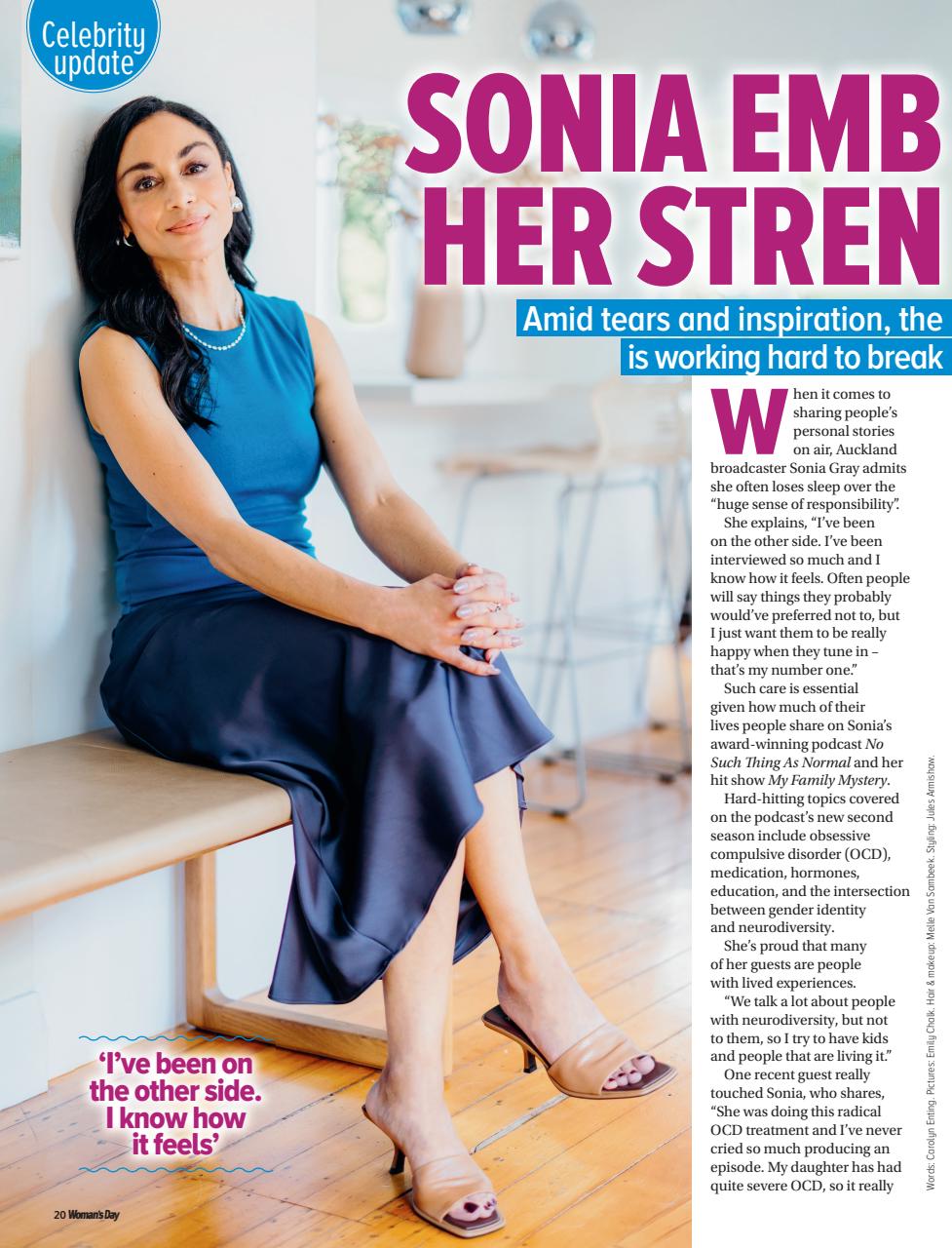 Woman's Day NZ Preview Pages