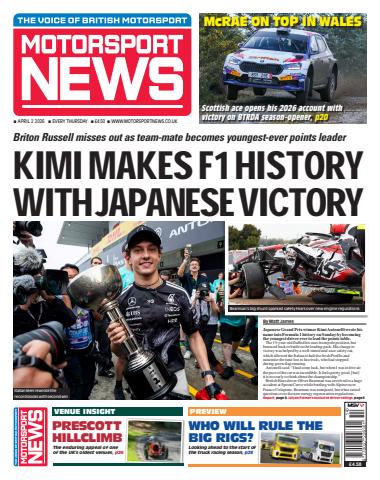 Motorsport News issue 2nd April 2026