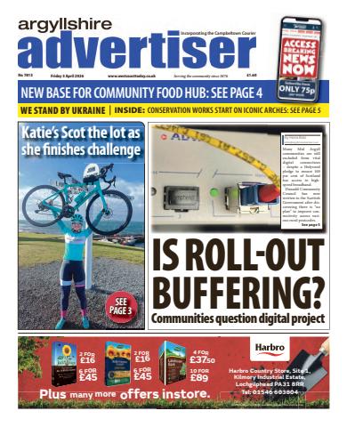 Argyllshire Advertiser issue Friday, April 03, 2026