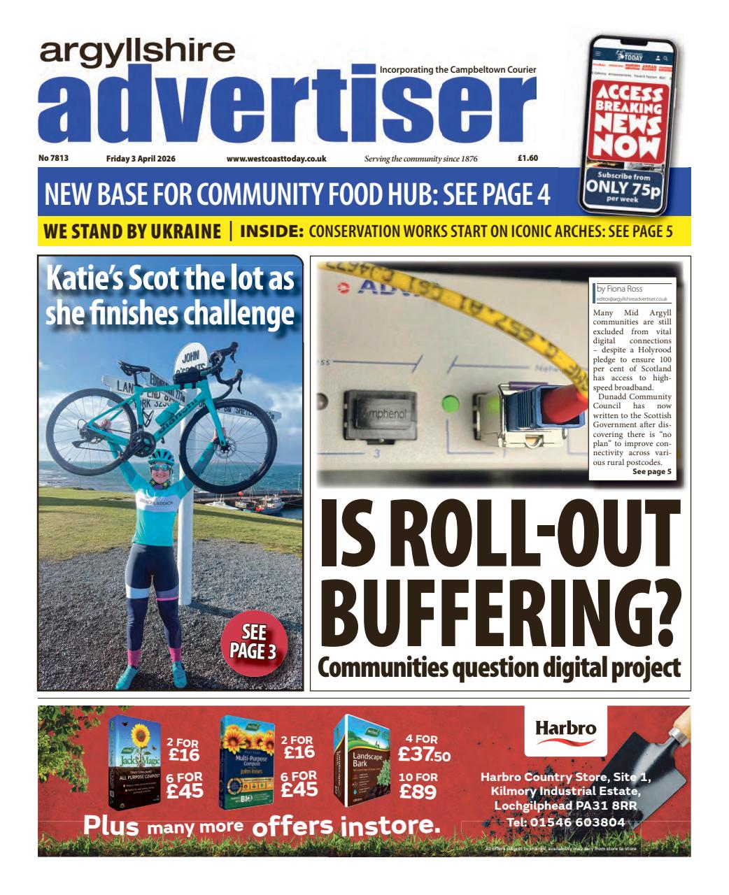 Argyllshire Advertiser Preview Pages