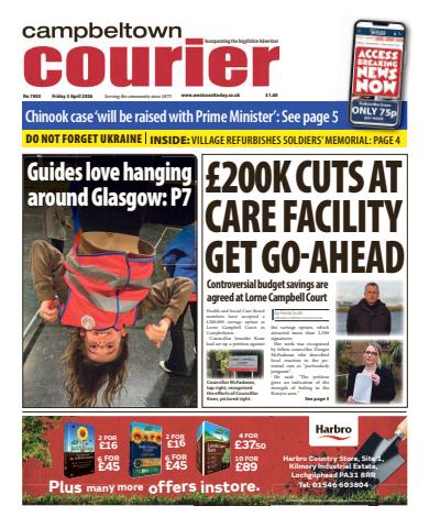 Campbeltown Courier issue Friday, April 03, 2026