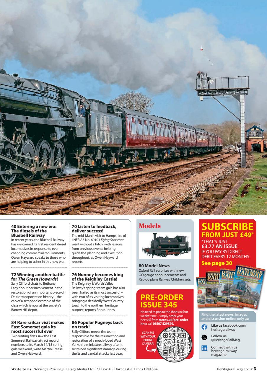 Heritage Railway Preview Pages