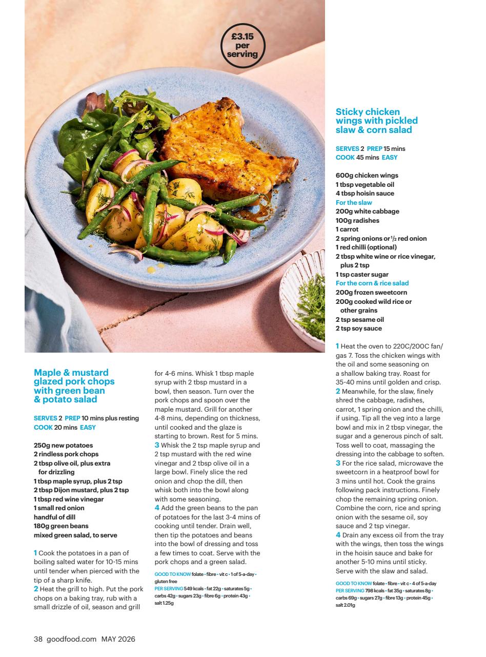 Good Food Magazine Preview Pages