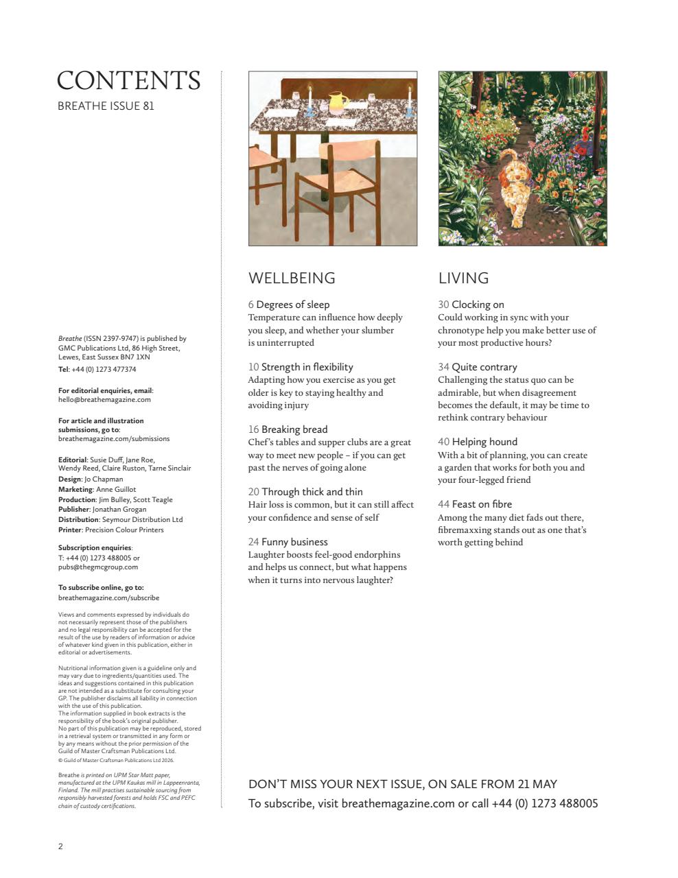 Breathe Preview Pages