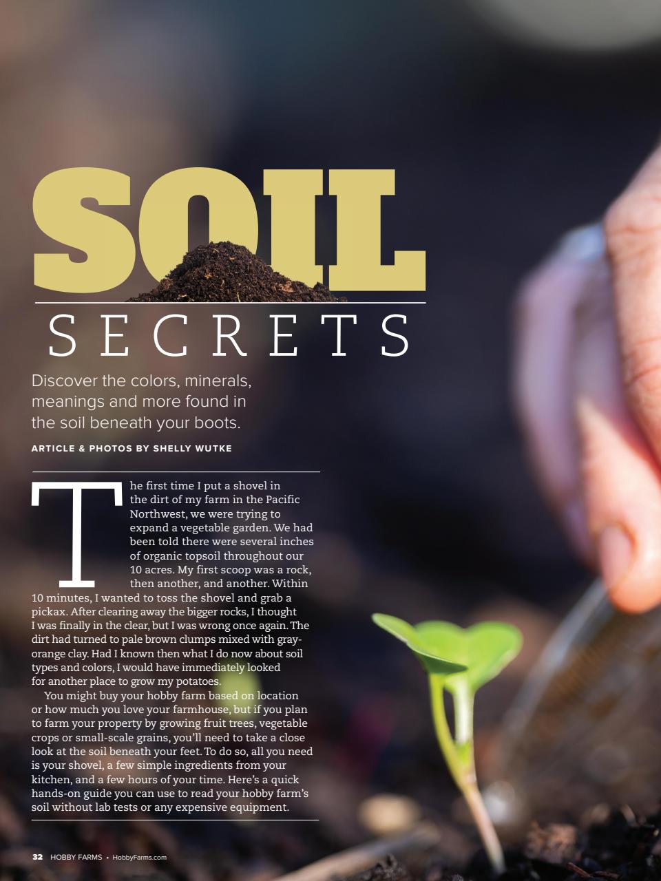 Hobby Farms Magazine Preview Pages
