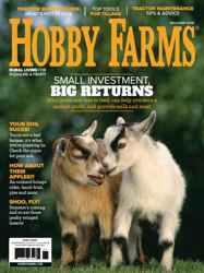 Hobby Farms Magazine Complete Your Collection Cover 1