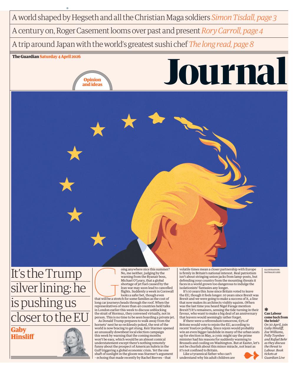 The Guardian Newspaper Preview Pages
