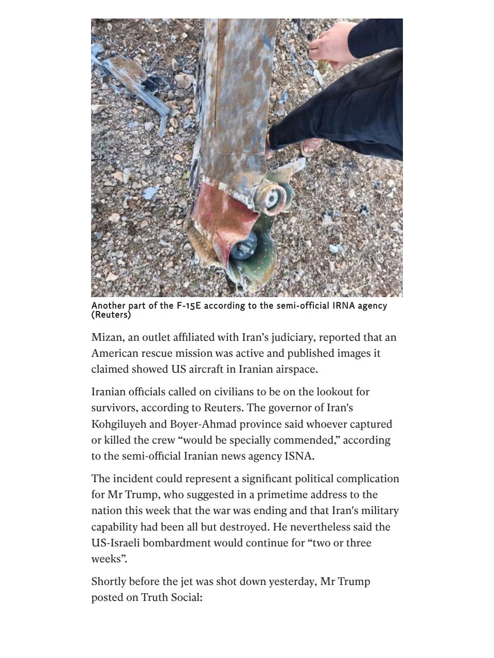 The Independent Daily Edition Newspaper Preview Pages