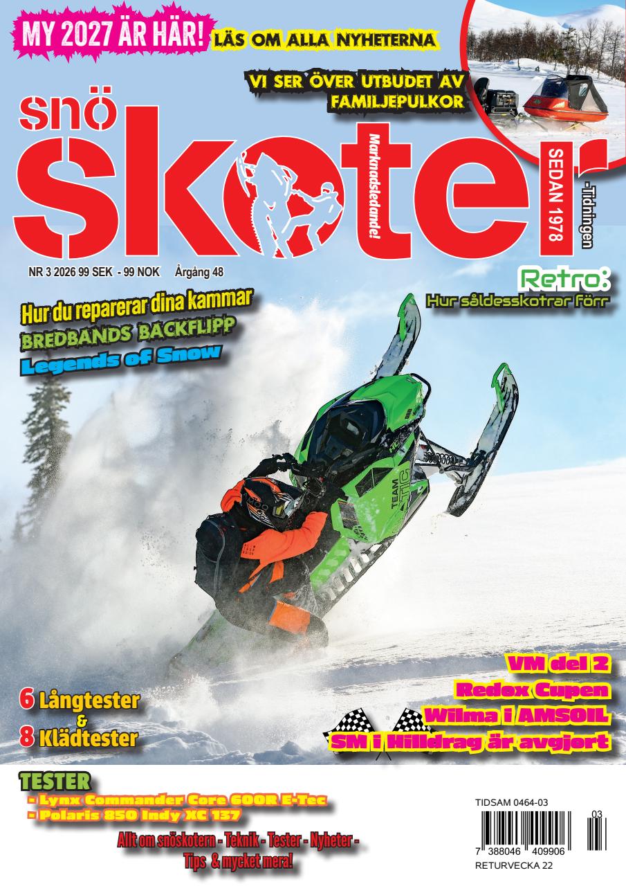 Tidningen Snöskoter Preview Pages