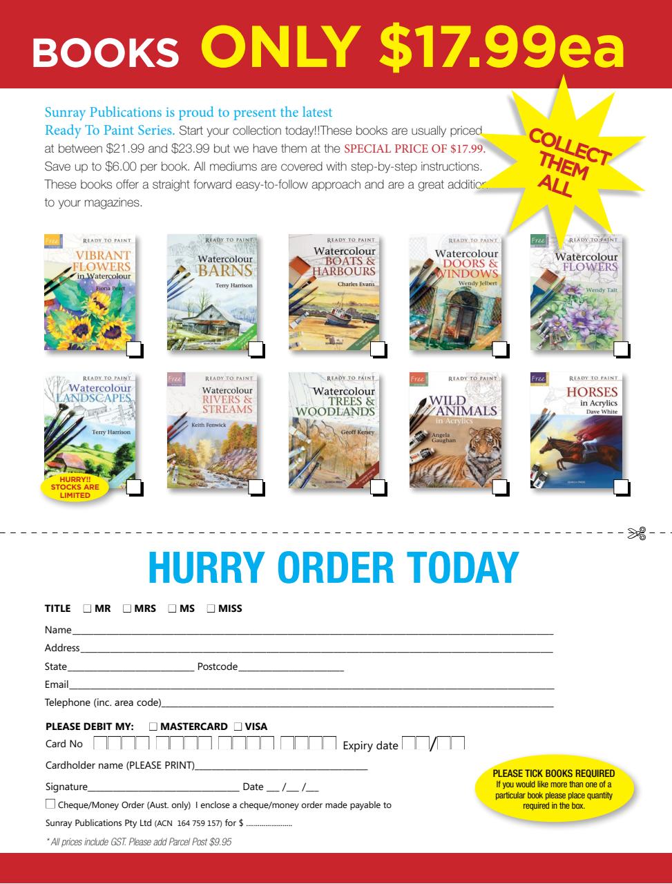 Australian How to Paint Preview Pages