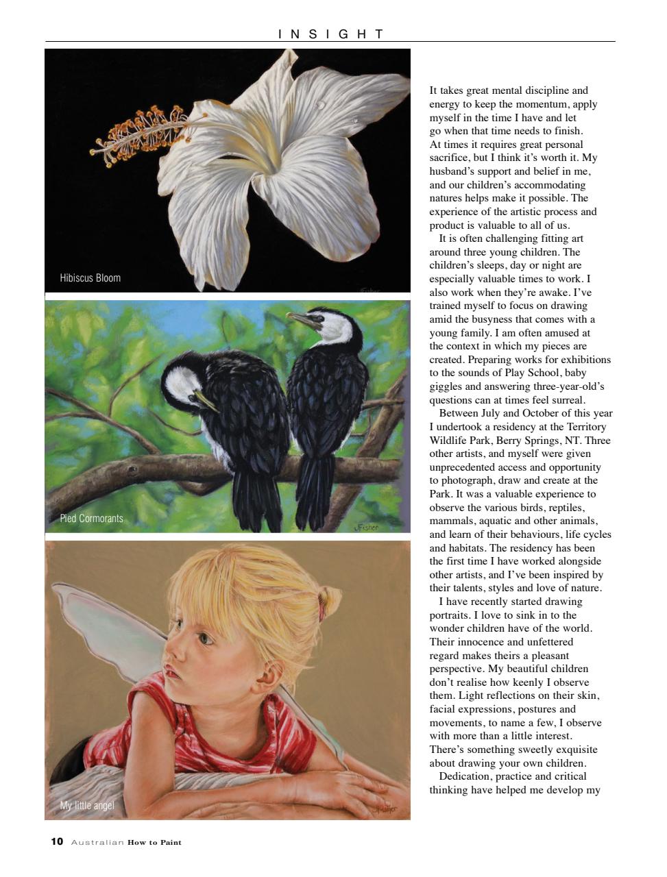 Australian How to Paint Preview Pages