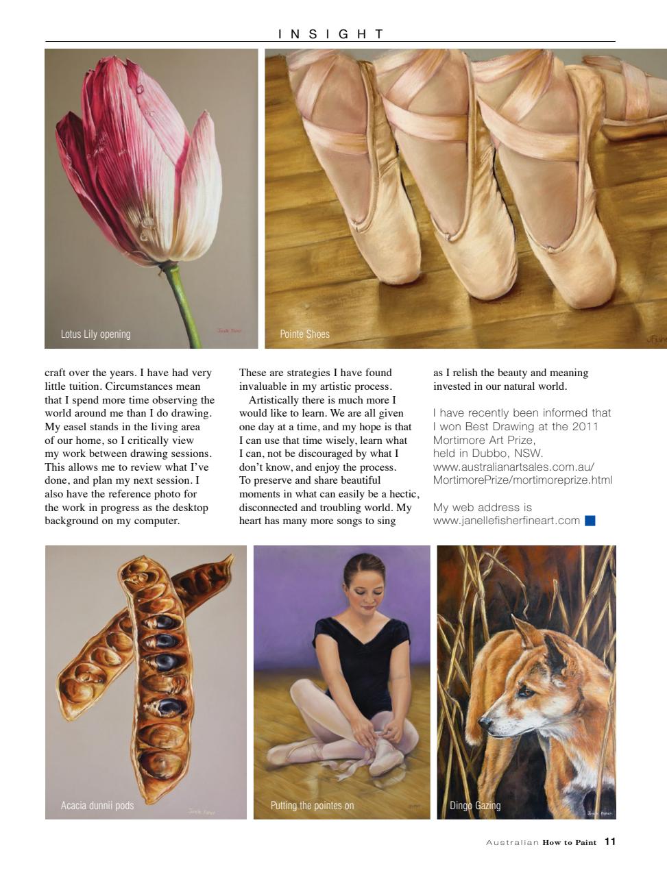 Australian How to Paint Preview Pages