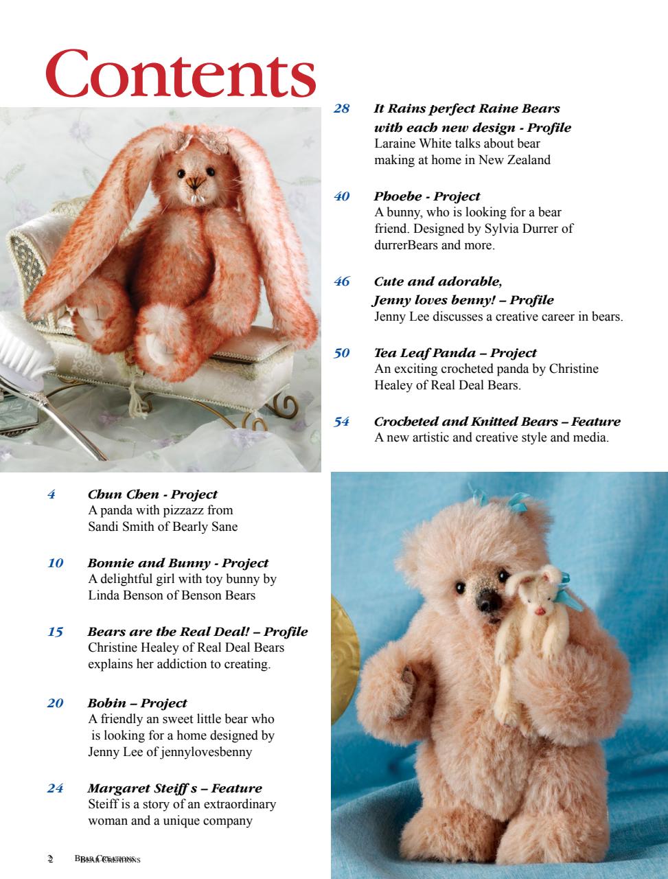 Bear Creations Preview Pages