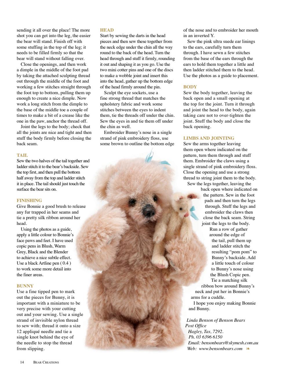 Bear Creations Preview Pages