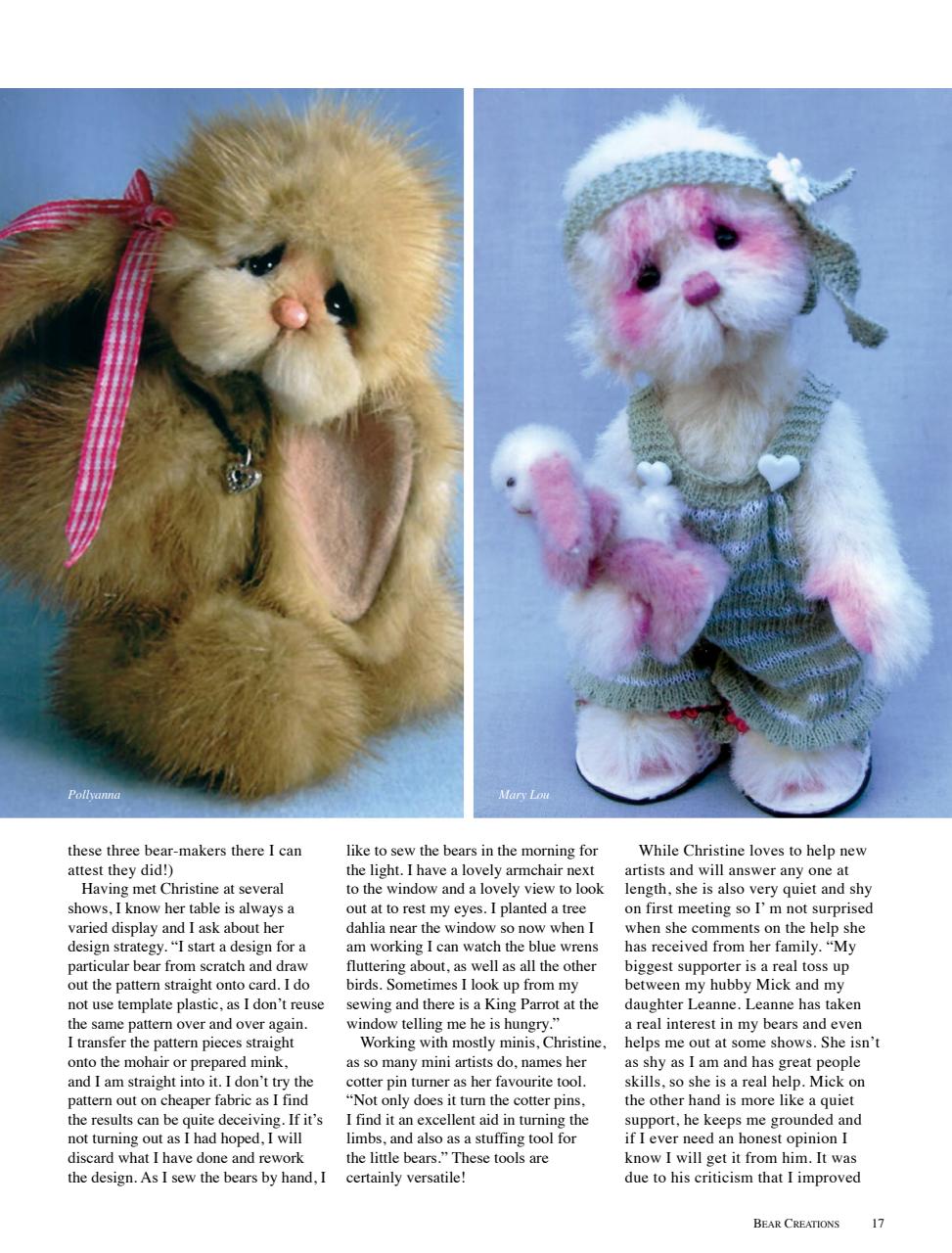 Bear Creations Preview Pages