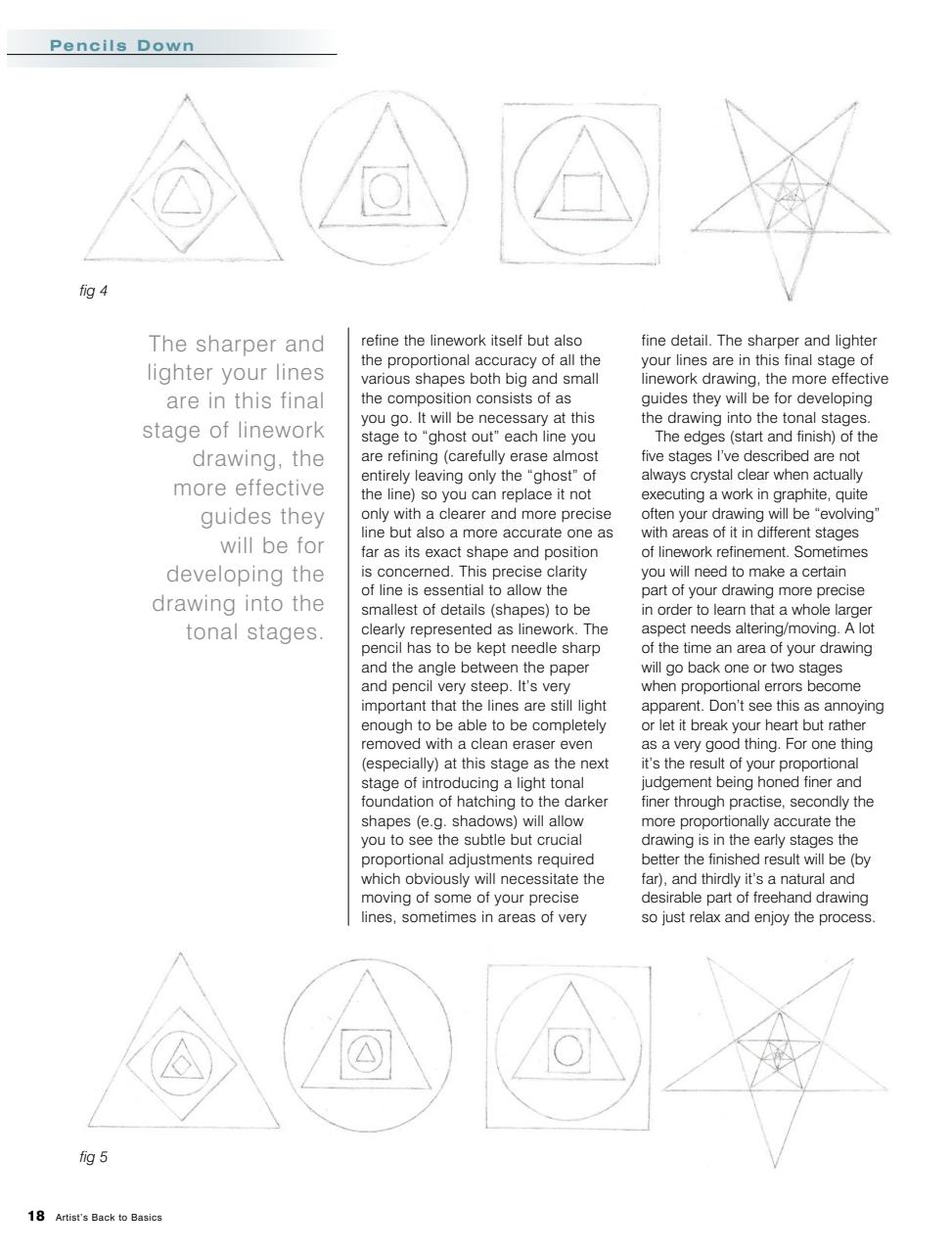 Artists Back to Basics Preview Pages