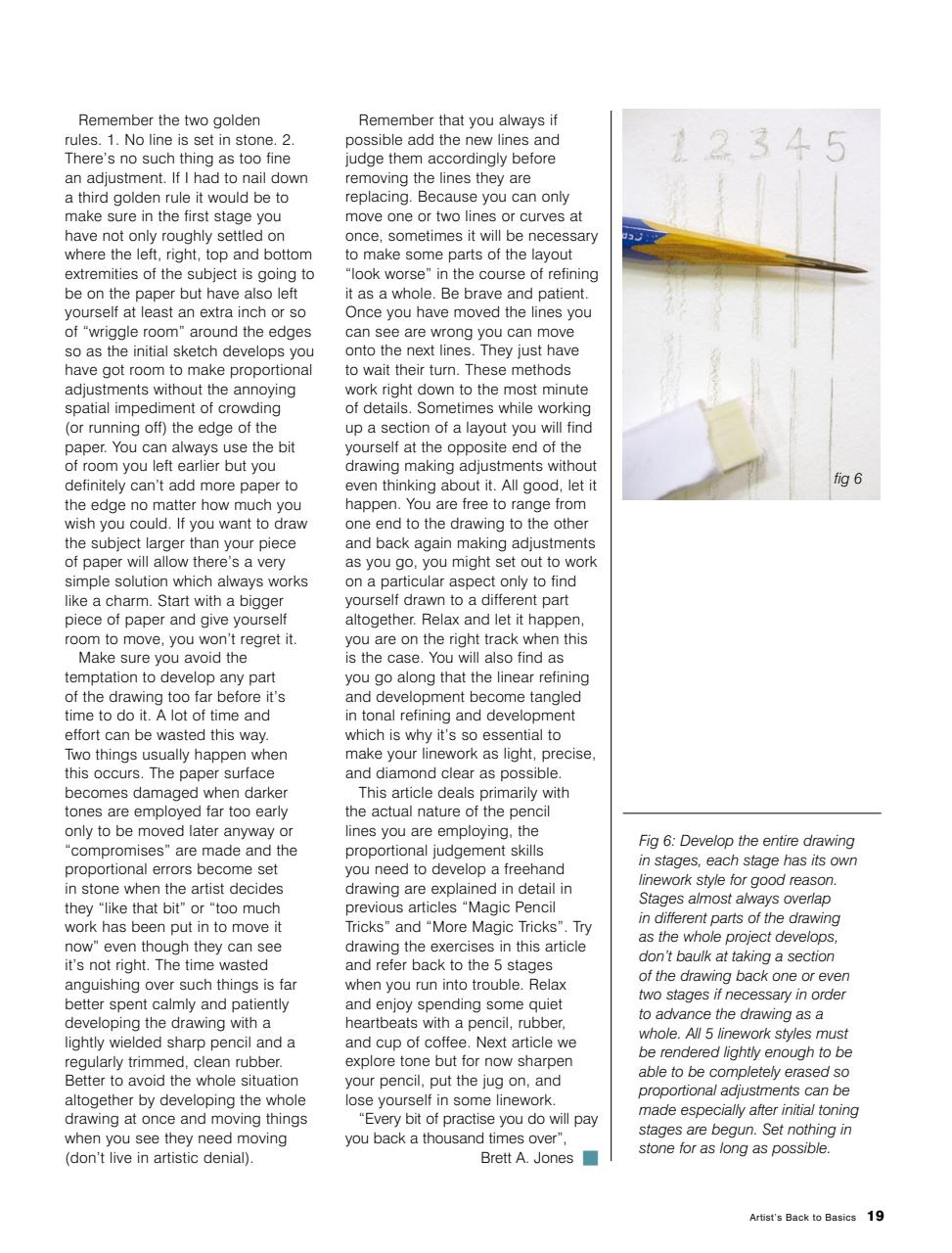 Artists Back to Basics Preview Pages