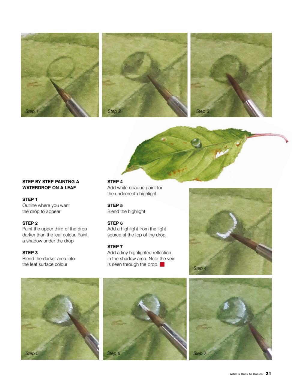 Artists Back to Basics Preview Pages