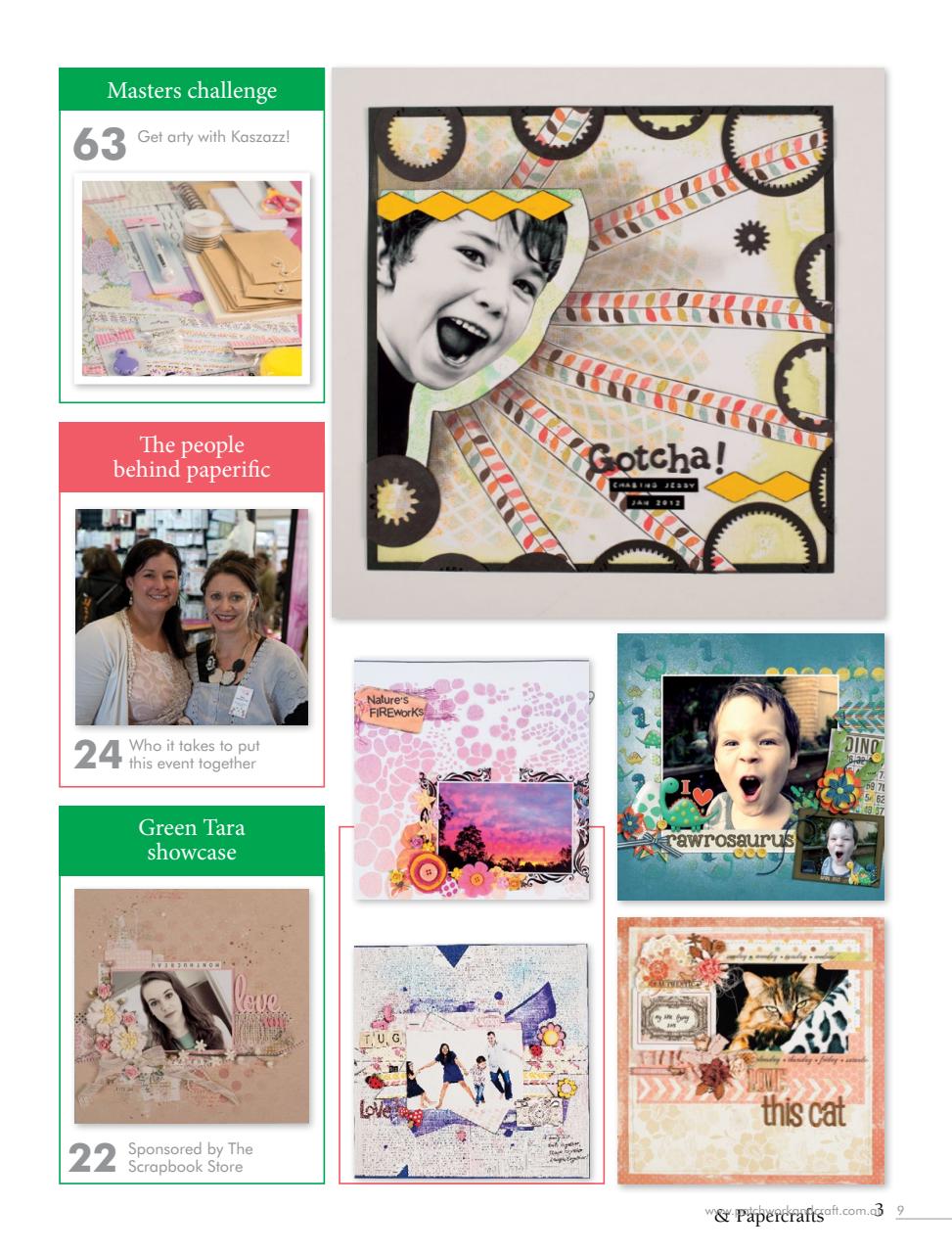 Australian Cardmaking Stamping and Papercraft Preview Pages