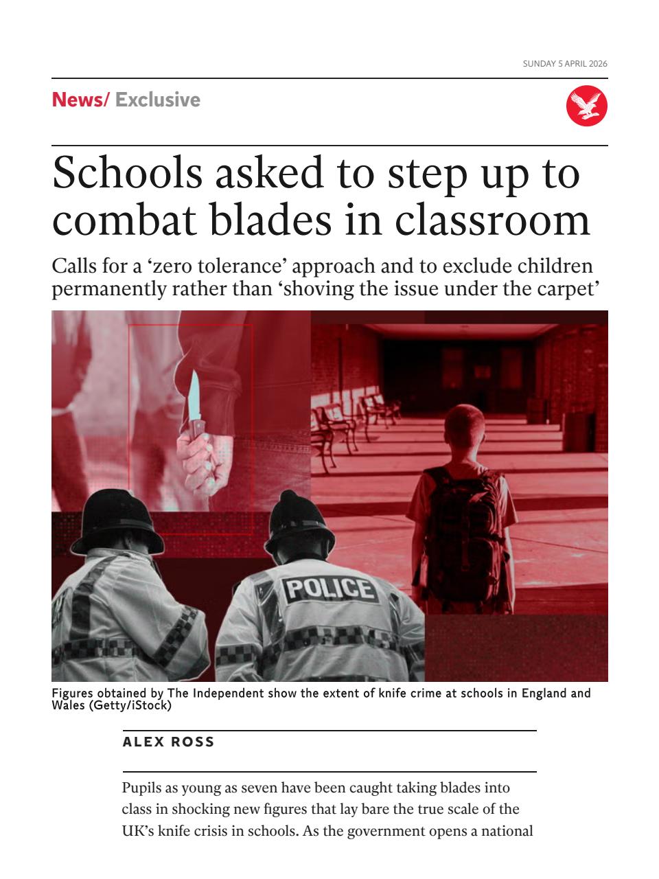 The Independent Daily Edition Newspaper Preview Pages