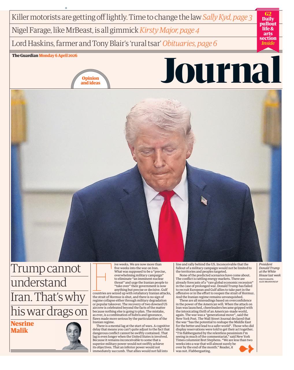 The Guardian Newspaper Preview Pages