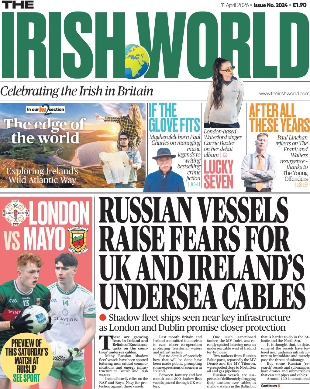 Irish World Preview Pages