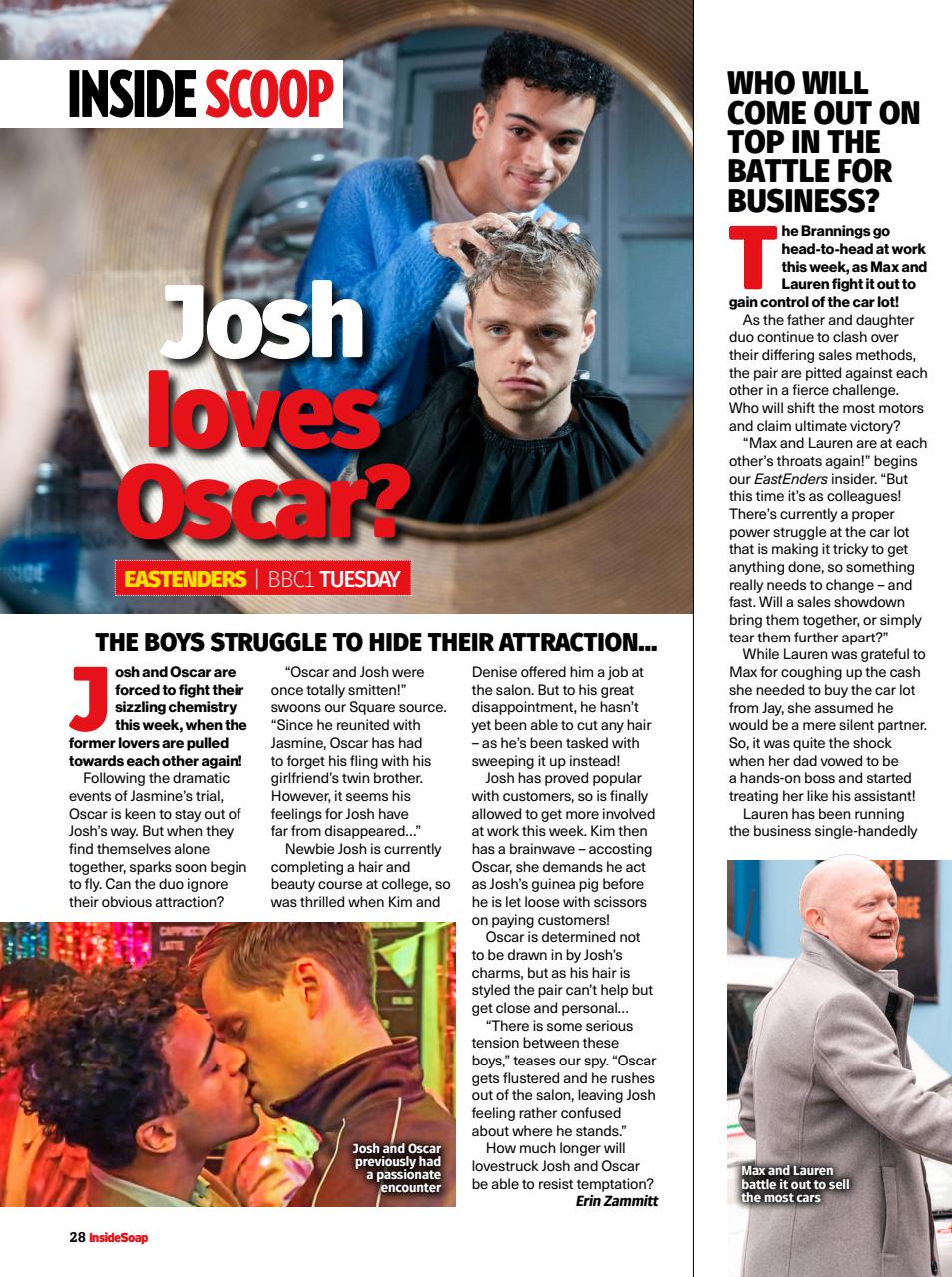 Inside Soap Preview Pages