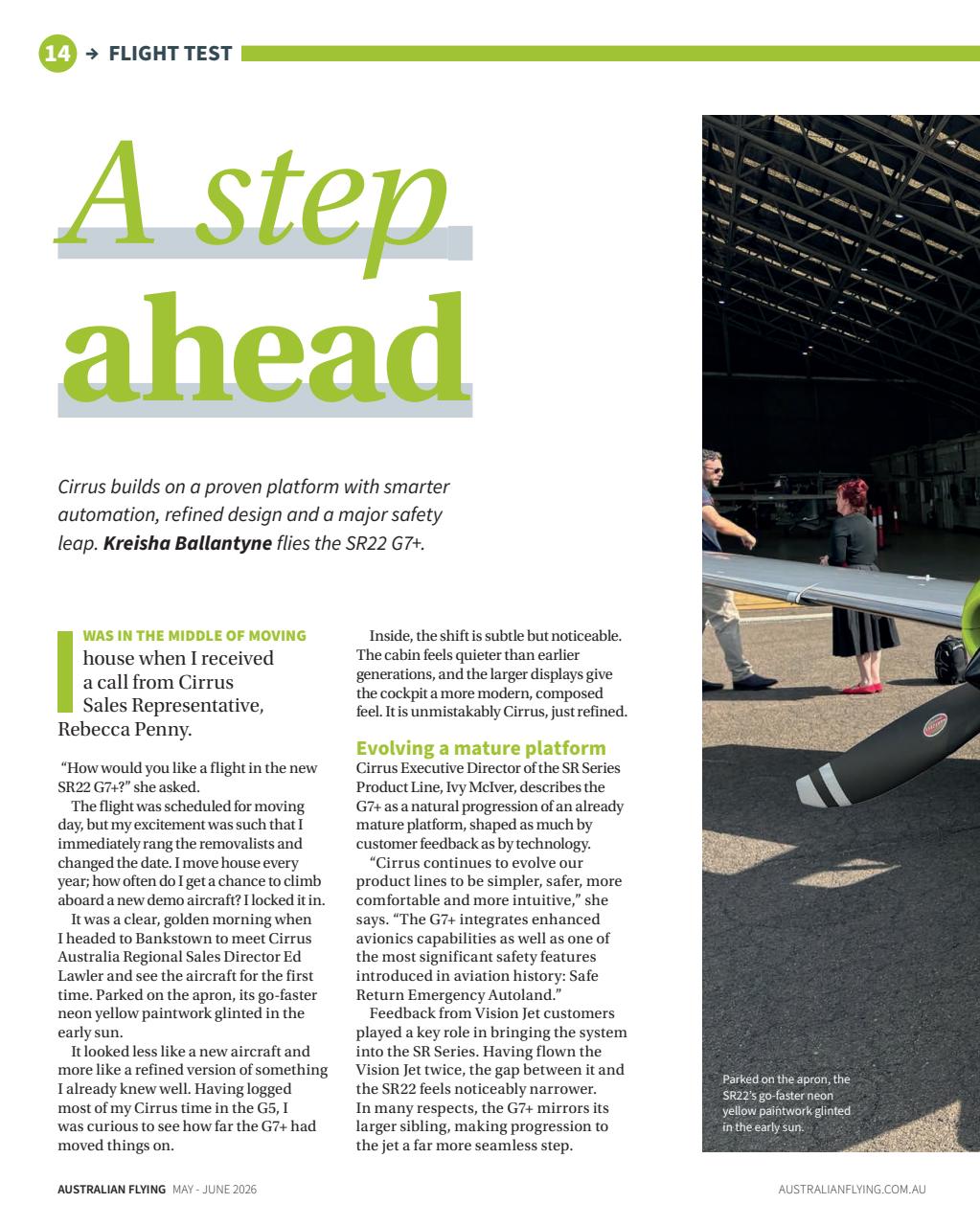 Australian Flying Preview Pages