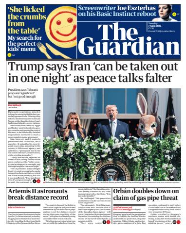 The Guardian Newspaper issue Tuesday, 07 April 2026