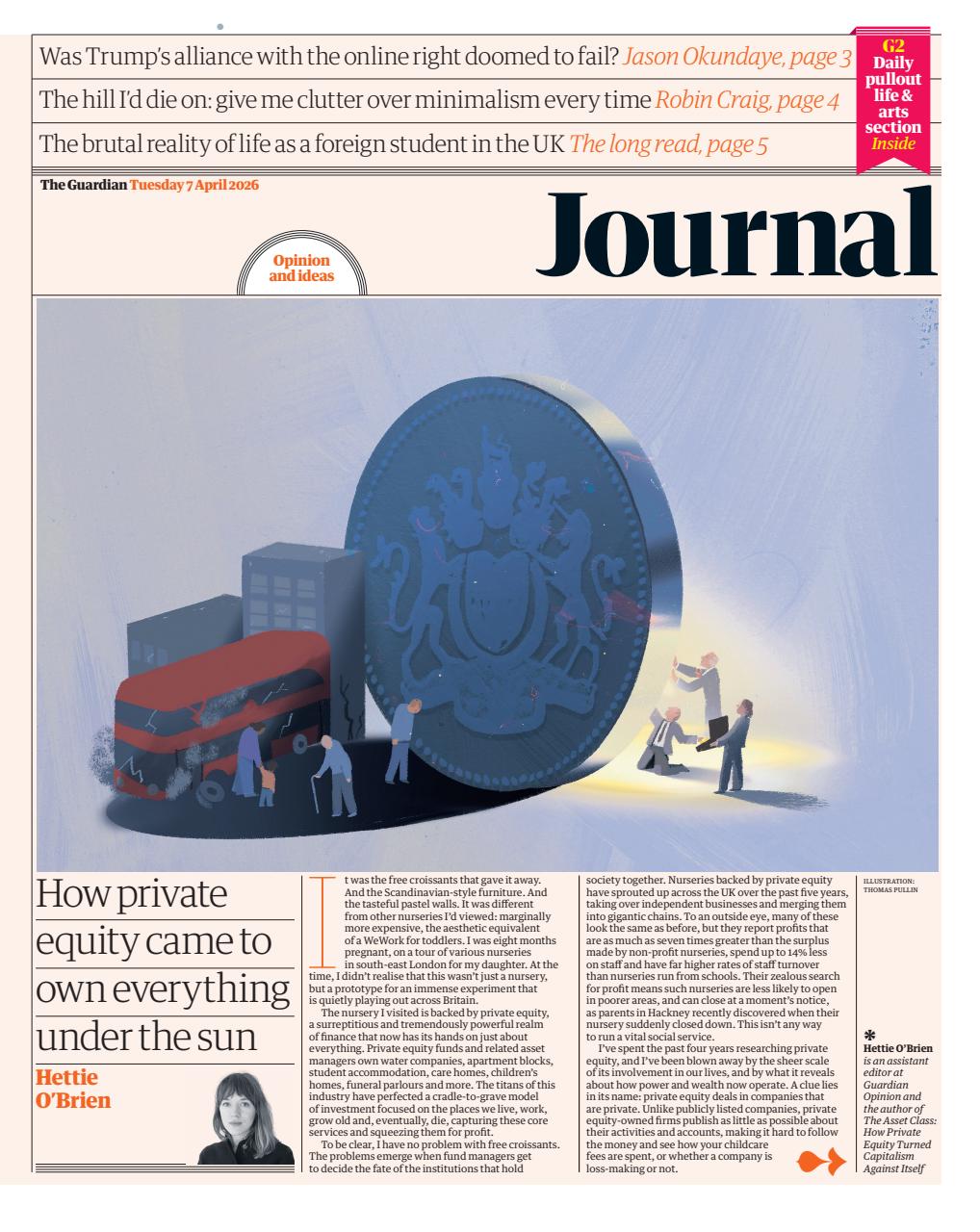 The Guardian Newspaper Preview Pages