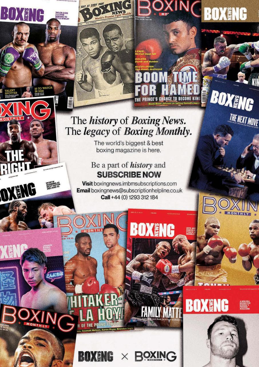 Boxing News Preview Pages