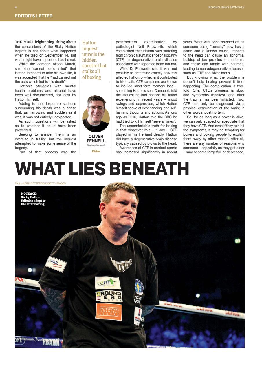 Boxing News Preview Pages
